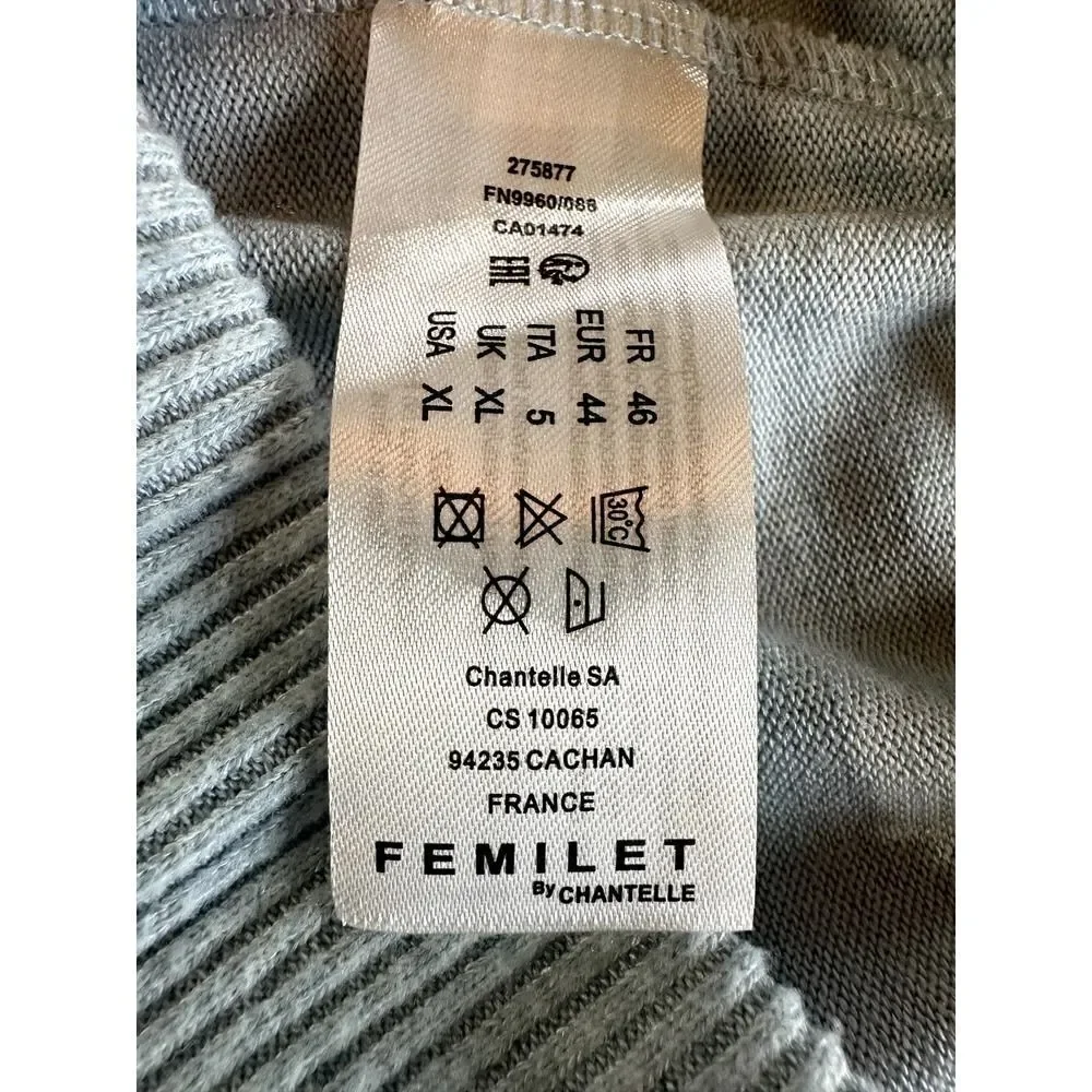 FEMILET BY CHANTELLE Women's Maja Lounge Jogger Pants Blue Size 44